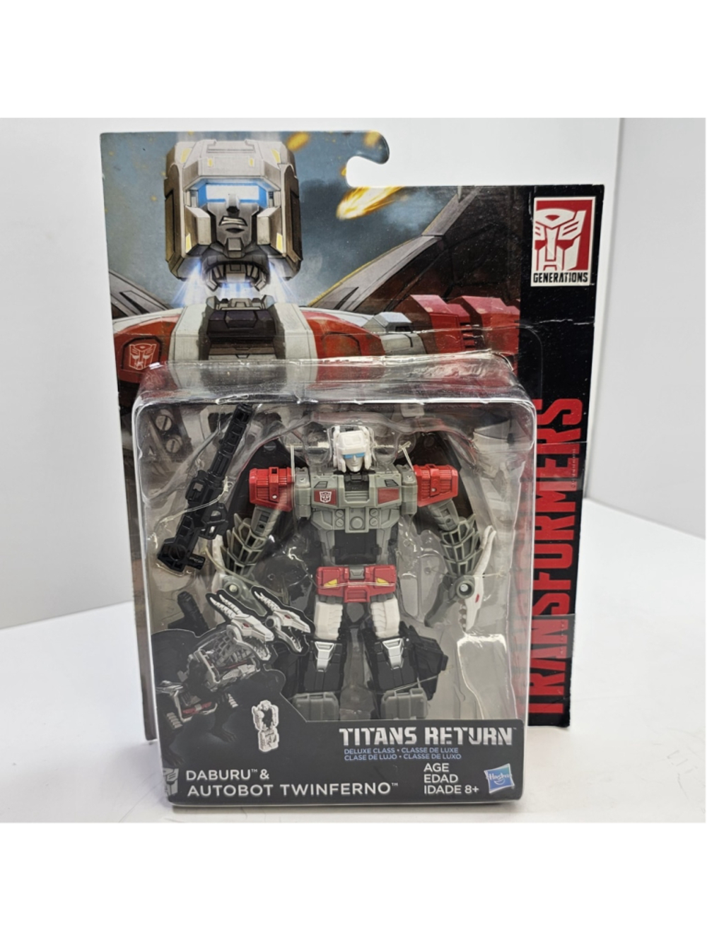 SEALED Transformers Titans Return Deluxe Daburu & Autobot Twinferno New